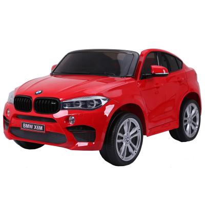 China Ride On Toy Popular Licensed BMW X6M Four Wheels Drive Kids Children Electric Toy Car Ride On Cars for sale