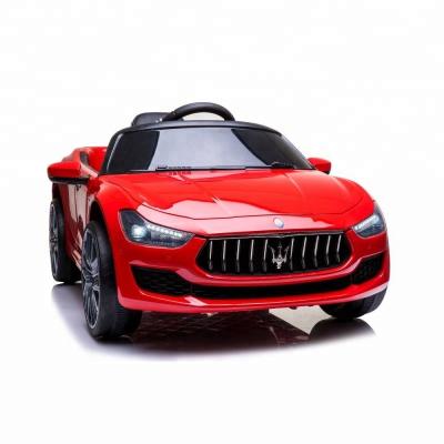 China Ride On Toy Newest Licensed Maserati Ghibli Battery Operated Ride On Car Kids Driving Baby Electric Ride On Car for sale