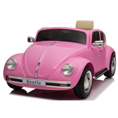 China Ride On Toy 2019 Newest Smallest Toy SparkFun Upgrade Dash Power Battery Ride On Beetle Licensed Toy Car for sale