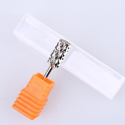 China Nail Art Beauty Golden Professional Carbide Electric Nail Drill Bit Folder Nail Drill Bits High Quality Nail Drill Accessories for sale