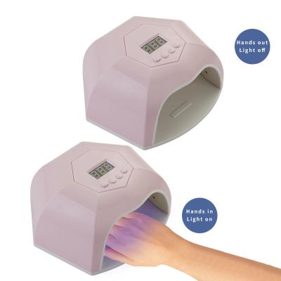 China New Lmap Nail 168W High Power Phototherapy Machine Induction Home Smart Nail Dryer UV Curing Lamp NL090 for sale