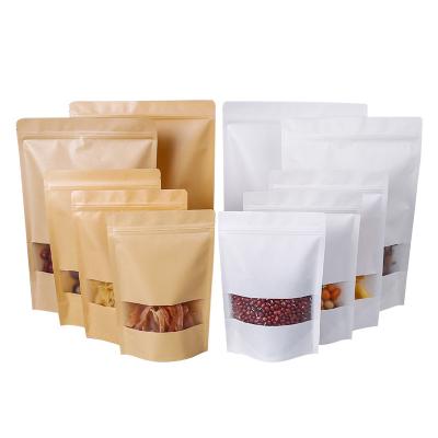 China Square Bottom Bag Various Promotional Goods Using Logo Kraft Paper Food Bag Perforated for sale