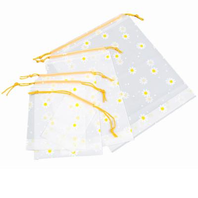 China Recyclable Special Hot Selling Decorative Package Pouch Plastic Zipper Lock Ziplock Recycle Drawstring Bags for sale