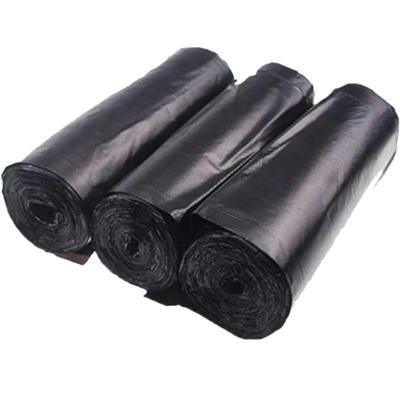 China Professional Manufacturing Cheap Disposable Large Size Black Customized Plastic Garbage Bags for sale