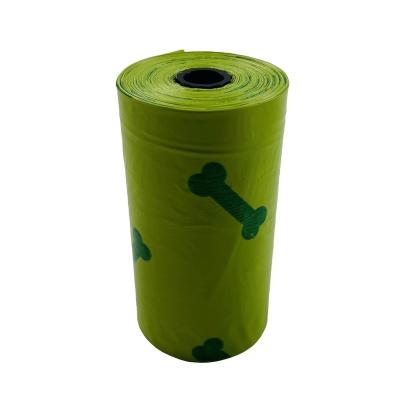 China Quality Viable Guaranteed Appropriate Price Customized Size Green Biodegradable Waste Dog Poop Bags for sale