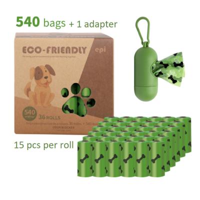 China Quality Viable Guaranteed Appropriate Price Customized Size Green Biodegradable Waste Dog Poop Bags for sale