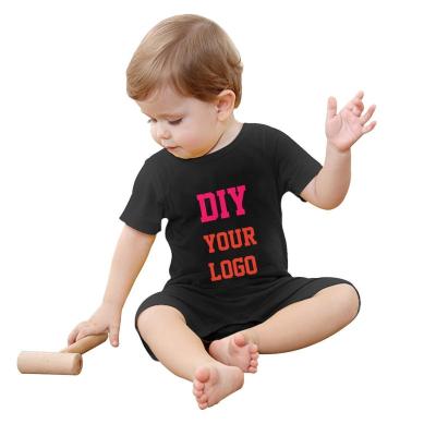 China Cute 2024 New Born Baby Items Clothes Girls Boys Romper Jumpsuits Roupas Diy Logo Your Design Newborn Free Shipping Photography Stuff for sale