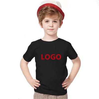 China Anti-Shrink Custom Luxury Made Logo Children's Boys Girls Tshirt Assorted Sports Clothes Kids Clothing Autumn Outfits T Shirt Cotton T-shirt for sale