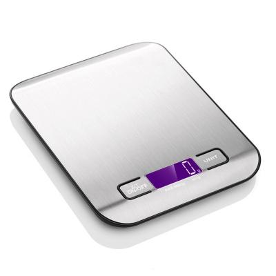 China With Tray Accurate And Portable Equipped Grams Scale And Ounces Digital Kitchen Scale Food for sale