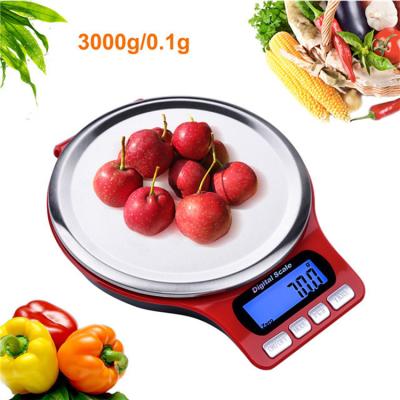 China With Tray Amazon Top Seller Stainless Steel LCD Display Steel Batteries Kitchen Scale Smart Digital Electronic Scales for sale