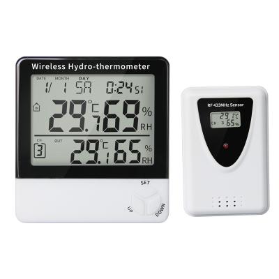 China Indoor Thermometer & Indoor Hygrometer Thermometer Digital Hygrometer Room Thermometer Humidity Monitor With Backlight for sale