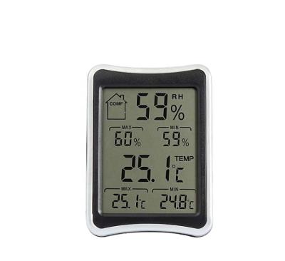 China Indoor Thermometer & Indoor Outdoor Hygrometer Easy To Read LCD Screen Display Digital Thermometer Hygrometer For Cellar for sale