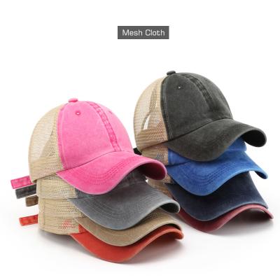 China COMMON 2021 Summer Fashion Sports Mesh Hats Women Baseball Hats For Men for sale