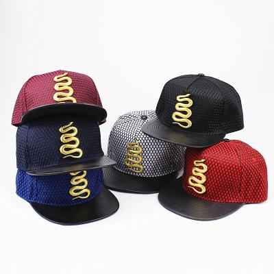 China 2021 COMMON Fashion Hip Hop Hats SNAKE Gait Men Snapback Hats for sale