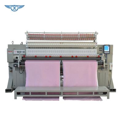 China Embroidery AUTOMATED MULTI NEEDLE Quilting and Quilting AND EMBROIDERY MACHINE for sale