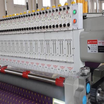 China Head Moved Computerized Quilting Embroidery Machine for sale