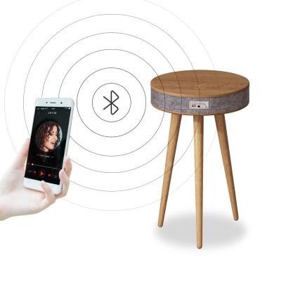 China Other Modern Side Table Wireless Speaker Coffee Table With Wireless Charging for sale