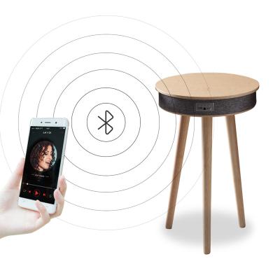 China Other Table End Table Wireless Mobile Music Charging Smart Tea Table for sale