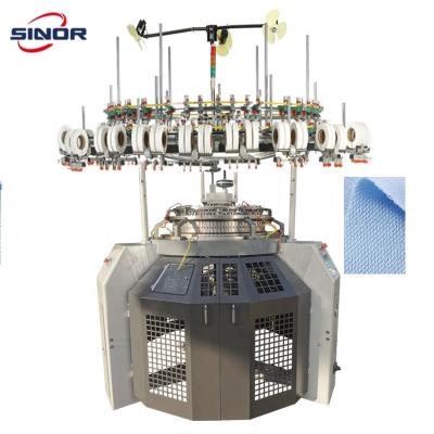 China Cheap price high efficiency single jersey fleece circular knitting machine in china for sale