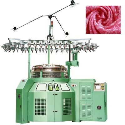 China Single Jacquard Textile Knitting Machine For Make Damask Bedding Sheet for sale