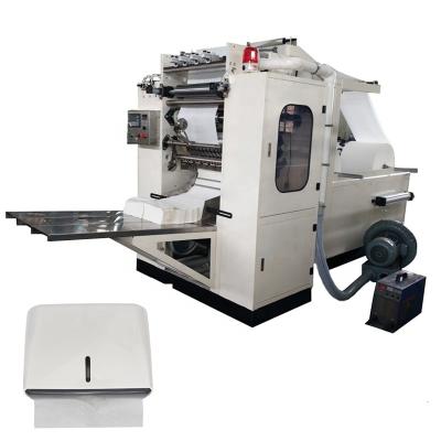 China Fold Hand Towel Paper Making Machine Facial Making Machine for sale