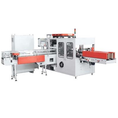 China High Speed Automatic Napkin Paper V/M Fold Tissue And Flat Tissue Wrapping Machine for sale