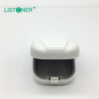 China Shockproof Hearing Aid Storage Box Travel Case Accessories For BTE ITE ITC CIC for sale