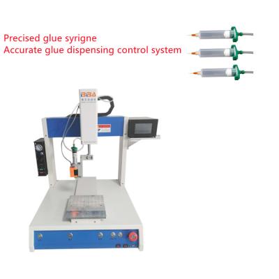 China Universal automatic building material stores silicone/epoxy resin/UV glue dispensing machine for sale