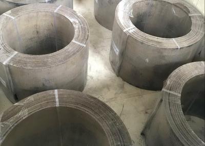 China Versterk Materiële Gebaseerde Rubber van de Koper het Draad Geweven Remvoering Te koop