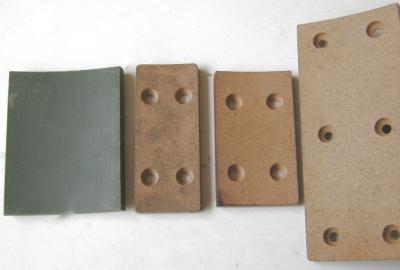 China Special Shape Industrial Brake Lining Industrial Friction Materials for sale