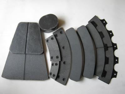 China Ceramic Truck Trailer Non Asbestos Brake Lining Material Custom Size for sale