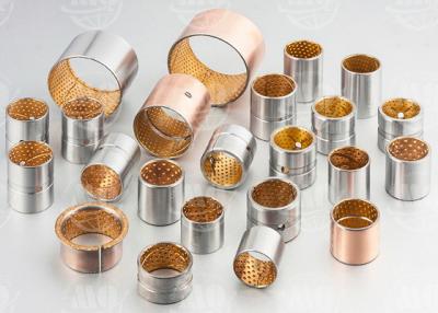 China Oilless Composite Wrapped Bronze Bushings Graphite Bushing Material High Quality for sale