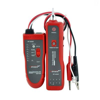 China ABS+electric parts best price Cat5e Cat6e Cable Tracer NF-806 Wire Continuity Detector Locator Tester for sale