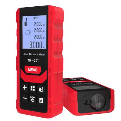 China ABS+electric parts Digital Measuring Instrument NF-2100 328ft Laser Distance Meter Rangefinders With Horizontal Bubble for sale