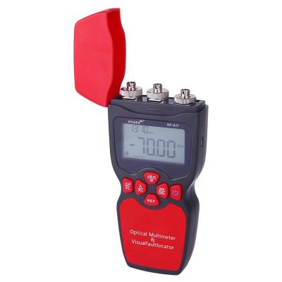 China FTTX Test Equipment VFL Fault Locator NF-911C Video Fiber Optic Mini Power Meter Multimeter for sale