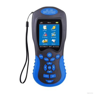 China ABS+electric parts Handheld LCD Area Measuring Instrument GPS Earth Meter With Lighting&Backlight for sale