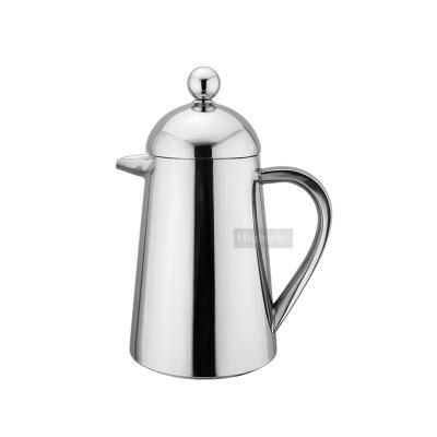 China Stainless Steel French Press Coffee Maker Cafetiere Viable French Press Double Wall for sale