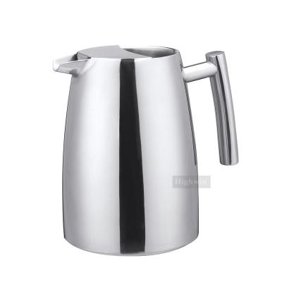 China Sustainable Kitchen Stainless Steel Water Pitcher For Hotel Restaurants Home Bars for sale