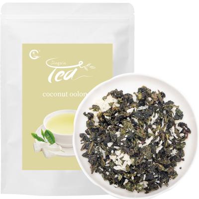 China Hot Sale China Oolong Tea Bag Gift Flavor Fruit Coconut Oolong Loose Leaf Tea Best Loose Leaf Tea for sale