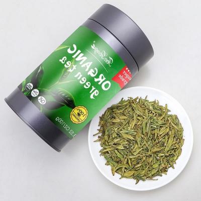 China Fast and fresh steamed loose green tea Sugar Free China Longjing Tea 100g loose tea for sale