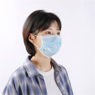 China BFE 98% Medical Disposable Mouth Nose Dental 3Ply Earloop Masks 3 Ply Disposable Medical Face Masks for sale