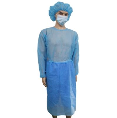 China Disposable Surgical Elastic Cuff/Isolation Gown for sale