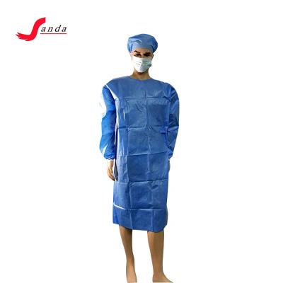 China Supply Gear Disposable Items Nonwoven Surgical Gown Quickly And Pants Jacket And Pants for sale