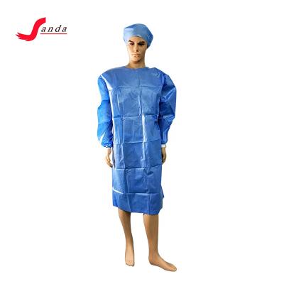 China Jacket And Pants Customized Hospital Surgical Gown Sterile Disposable Clothing Gown Wholesale for sale