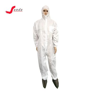 China SBPP/SMS/MICROPOROUS factory direct wholesale biodegradable isolation gown coverall suit for sale