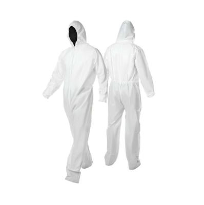 China SBPP/SMS/MICROPOROUS Unisex Disposable Microporous Coverall Painters Waterproof White Coveralls for sale