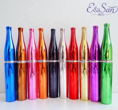 China SL43-8ML Cosmetic Wholesale Fancy UV Tube Direct Around Spray Glass Empty Bottle Atomizer Perfume Refill Glass Bottles Hot Sale for sale