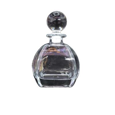 China Personal Care Display Glass Transparent Perfume Bottle for sale