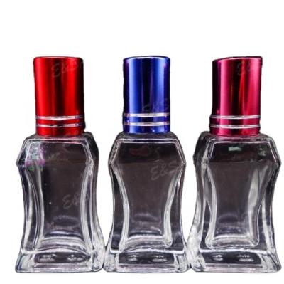 China Wholesale CURRENT Cosmeticx FZL913-6ML cleared Mini With Plastic Cap Glass to fill empty perfume roll-on essential oil plastic bottle for sale