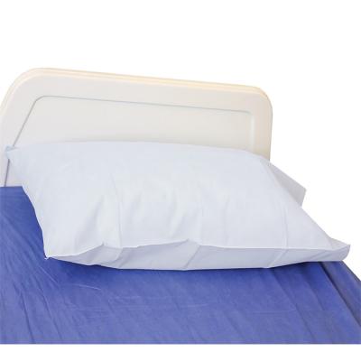 China Promotional Premium Disposable Nonwoven Pillow Cover White Nonwoven Pillow Cover Viable For Hospital for sale